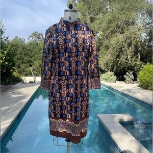 NWT J McLaughlin "Zelda" ¾ sleeve dress - size L